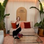 Meghann Fahy Instagram - Huge thanks to @IHGHotels for the perfect end to awards season with the @VanityFair Oscar Party Departure Lounge! #ExperienceIHG #VFOscars #ihgpartner