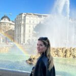 Meghann Fahy Instagram - The fountain was happy to see me and Vienna really was waiting!! 💚