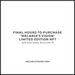 Melania Trump Instagram - MelaniaNFT @ MelaniaTrump.com