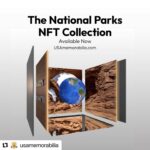 Melania Trump Instagram - #Repost @usamemorabilia with @make_repost ・・・ The National Parks Service preserves and protects the Nation's natural and cultural resources for future generations. The National Parks #NFT Collection celebrates our beautiful Nation and recognizes the National Park Service's efforts.