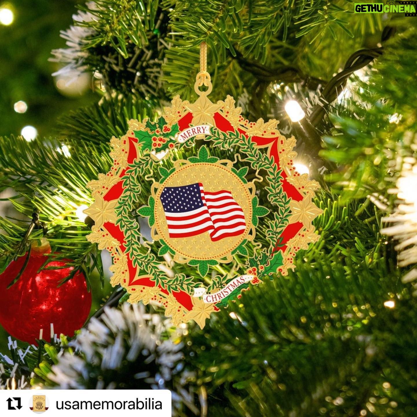 Melania Trump Instagram - #Repost @usamemorabilia with @use.repost ・・・ Celebrate #Christmas with the beautiful ornaments from The American Christmas Collection #BeBest #FosteringtheFuture #NFT https://usamemorabilia.com/american-christmas-collection