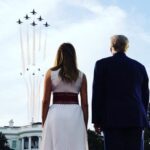 Melania Trump Instagram – Our American Dream is built on the principles of life, liberty, and the pursuit of happiness as expressed in the Declaration of Independence. Together, on this historic day, let’s salute the brave men & women who have fought to establish and preserve our freedom. 🇺🇸