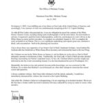 Melania Trump Instagram – Official Statement from Mrs. Melania Trump