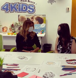 Melania Trump Instagram - Thanksgiving is about gratitude, reflection, & giving back to our communities. Thank you @4kids.us for showing me the wonderful network you have built to support our Nation's children. Your work is inspirational & essential to helping those in need.  #HappyThanksgiving