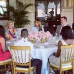 Melania Trump Instagram - I enjoyed the open and sincere discussion I had this past weekend, over lunch, with a group of teens from the foster care community. We covered a wide range of topics, including their personal experiences, struggles, and hopes for the future. I am confident that they will persevere and realize their dreams. #BeBest #FosteringTheFuture