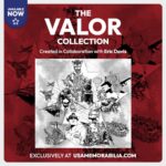 Melania Trump Instagram – Celebrate our military with The Valor Collection on @USAmemorabilia. 
Owners can unlock exclusive experiences and insider knowledge   mental toughness tips from a US Navy Seal. https://usamemorabilia.com/valor-collection