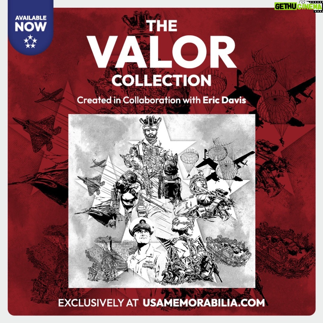 Melania Trump Instagram - Celebrate our military with The Valor Collection on @USAmemorabilia. Owners can unlock exclusive experiences and insider knowledge mental toughness tips from a US Navy Seal. https://usamemorabilia.com/valor-collection