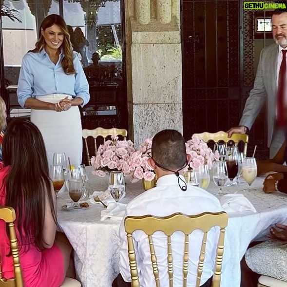 Melania Trump - 41.6K Likes - I enjoyed the open and sincere discussion I had this past weekend, over lunch, with a group of teens from the foster care community. We covered a wide range of topics, including their personal experiences, struggles, and hopes for the future. I am confident that they will persevere and realize their dreams. #BeBest #FosteringTheFuture