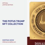 Melania Trump Instagram - It was an honor to creative direct #POTUSTRUMP #NFT limited edition collection, which features iconic moments from President Trump's Administration. https://usamemorabilia.com/potus-trump-nft-collection