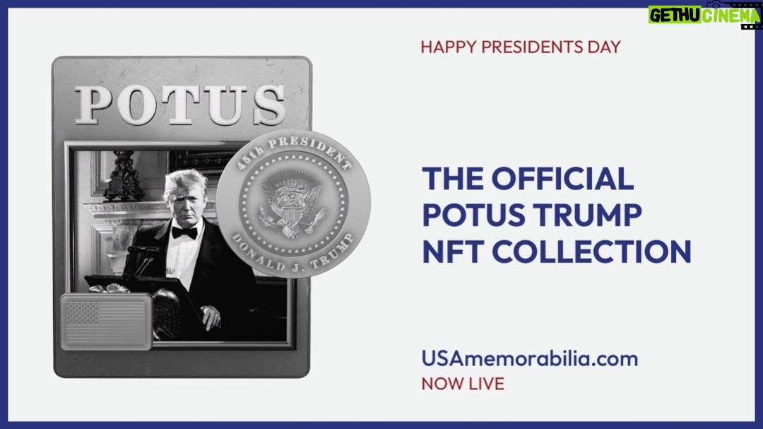 Melania Trump Instagram - Happy President’s Day! The Official POTUS TRUMP Collection is now available exclusively on www.USAmemorabilia.com