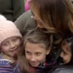 Melania Trump Instagram - It was wonderful to meet all of the incredible children from all around the world. Wishing everyone a happy #ValentinesDay weekend!

#Repost @melaniatrump_iconic ••• She’s amazing!!❤️ I appreciate everything you’ve done @MELANIATRUMP @FLOTUS45 I love you!! Please watch the full video ❤️ #MELANIATRUMP #TRUMP #BeBest #FLOTUS