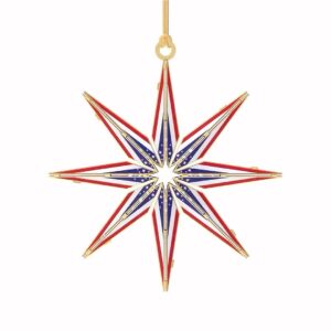 Melania Trump Instagram - I am pleased to continue USA Memorabilia’s tradition of celebrating the season with A Red, White and Blue Christmas. This year, I found myself looking to my love for our great nation for inspiration. May everyone experience an abundance of peace & love during the holiday season.  
usamemorabilia.com