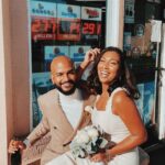 Melanie Fiona Instagram - We definitely hit the jackpot of Love 🎰❤️‍🔥🍾 Happy Anniversary to My Man My Man My Man @jaredcotter ♾️12•12 ♾️ 📸 @johannabrinckman