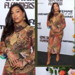 Melanie Fiona Instagram - Give her FlowHERS. 💐💐💐 Thank you to @heatherlowery @femmeitforward @livenation for curating another beautiful year for women in the industry to honor and celebrate each other. More of this please. 🫶🏾 📸 @jerrittclark 📸 @blainedeanmedia