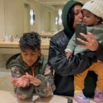 Melanie Fiona Instagram - As we close #BlackHistoryMonth and begin #WomensHistoryMonth, my son has been super engulfed with and fascinated by history as of late… which comes with a lot of inquiry, learning of new facts and harsh truths. Recently he asked me, “Mom, how many terrible things in have we survived?” And I answered, “All of them.” 🙏🏾✊🏾 Let this be a reminder, that everything you’ve been through hasn’t been terrible enough to take you out. Keep going. You’re still here for a reason. ❤️‍🩹 Also, it’s winter in LA… like for real.. it snowed… and I’ve been dying for Kaia to wear this ridiculous hat. Swipe for the cuteness overload. You’re welcome. 😊