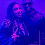 Melanie Fiona Instagram - My love @jaredcotter swept your girl away on a surprise overnight trip to see @usher in #LasVegas 🎰🕺🏽. Y’all if you haven’t seen the show… RUN!!!!…don’t walk. He’s truly one of the best to ever do it… Still exhibiting elite talent, humility, and joy. Truly inspiring. We had a blast. 💥