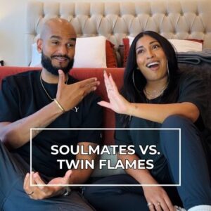 Melanie Fiona Instagram - The ongoing debate of #TwinFlame vs #Soulmate! What’s your definition? What’s most important to you when choosing a life partner? 

Clearly @jaredcotter and I have different definitions, but it doesn’t matter. He’s stuck with me FO EVA!! (Cardi B voice) 😈 

For the record, I believe Jared is a soul mate AND my twin flame. ❤️‍🔥😍

We’re just gonna call this content the #GeminiMoonchild experiment, cause I’m pretty sure we gon’ be testing out a bunch of theories! ♊️✨♋️