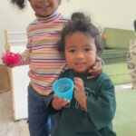 Melanie Fiona Instagram – The future of women starts with our girls 💜 #happyinternationalwomensday 

Fun fact: @watermeloneggrolls manifested my daughter. She always joked about us being pregnant together, and then we ended up having daughters less than a month apart. ✨Sprinkle sprinkle✨

But for real, Look at how great it turned out 🥹👧🏾👧🏽🫶🏾