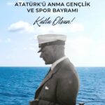 Melek Baykal Instagram - “Çocuk ileri bak, ateş ırmağı gibi ol! Peşimden ayrılma.” Mustafa Kemal ATATÜRK 🇹🇷 19 Mayıs Atatürk’ü Anma Gençlik ve Spor Bayramımız Kutlu Olsun. #19mayısatatürküanmagençlikvesporbayramı