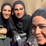 Melika Sharifinia Instagram - . عکس‌های خوشحال♥️ . فردا قسمت آخره به نظرتون چی‌ می‌شه؟ . . . #خوشحال #نجلا #سریال #تلویزیون #ماه_رمضان #عشق #جنگ #رفاقت #♥️