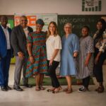 Melinda Gates Instagram - It was such a privilege to spend time in South Africa with visionary leaders who are working to remove the barriers that hold women and girls back. Here are a few highlights from my trip this week—including participating in a panel about child marriage alongside @michelleobama and Amal Clooney (@clooneyfoundationforjustice), learning about literacy programs from students and teachers at a primary school, spending time with the remarkable Graça Machel, and talking about women’s power at the @thetutulegacy