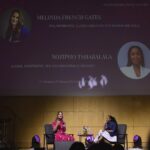 Melinda Gates Instagram - How do we make sure that every girl has the chance to become the woman she wants to be?   That question was at the heart of a trip that @michelleobama, Amal Clooney (@clooneyfoundationforjustice), and I took to Malawi and South Africa, where we met some amazing girls and activists who are at the forefront of efforts to end child marriage, combat gender-based violence, and advance gender equality. I remain in awe of their resilience and determination, and I’ll be thinking about the stories I heard for a long time to come.