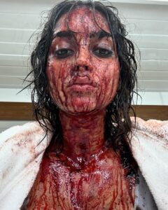 Melissa Barrera Instagram - I like it 🧛‍♀️ @abigailthemovie