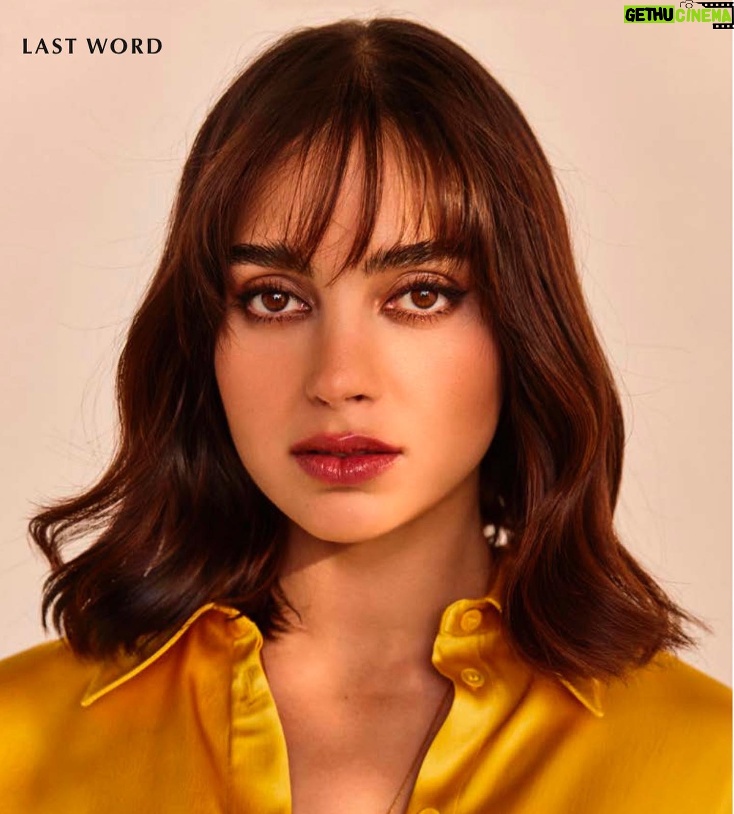 Melissa Barrera Instagram - 💛 thank you @marieclaireau I love talking about the powerful women who’ve built me up and keep me going. #matriarchy
