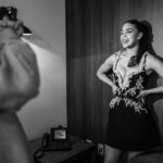 Melissa Barrera Instagram – Thank you @latenightseth for having me ❤️ @screammovies 
📸 @lloydbishop catching me praying I do not trip and fall flat on my face when I come out #success