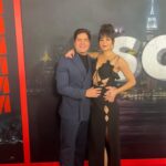Melissa Barrera Instagram – ScreamVI premiere part 2 
All in the fam