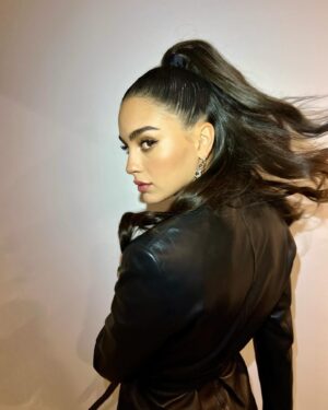 Melissa Barrera Instagram - Baby, it’s just beginning 🖤