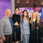 Melissa Barrera Instagram - Always the best time @kellyclarksonshow thank you for the good time and the good biscuits ❤️ Carmen out Friday in NY and LA!