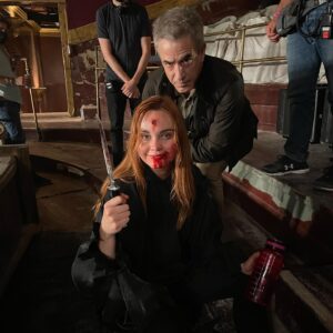 Melissa Barrera Instagram - Spoilers ahead ⚠️ do not swipe and then complain 
#Screamvi humpty dump 😛