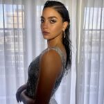 Melissa Barrera Instagram - @abigailthemovie premiere look. Team really hit this one out of the park 🩸