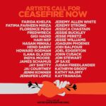 Melissa Barrera Instagram – We come together as artists and advocates, but most importantly as human beings witnessing the devastating loss of lives and unfolding horrors in Palestine and Israel.
Please join us in demanding that Congress, @POTUS, and other world leaders call for an immediate de-escalation and ceasefire in Gaza and Israel before another life is lost. We must end the bombing of Gaza, secure the safe release of all hostages, and demand adequate access for humanitarian aid to reach the people that desperately need it.
Call your reps
Read our full letter at artists4ceasefire.org