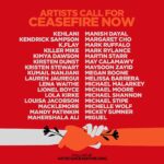Melissa Barrera Instagram – We come together as artists and advocates, but most importantly as human beings witnessing the devastating loss of lives and unfolding horrors in Palestine and Israel.
Please join us in demanding that Congress, @POTUS, and other world leaders call for an immediate de-escalation and ceasefire in Gaza and Israel before another life is lost. We must end the bombing of Gaza, secure the safe release of all hostages, and demand adequate access for humanitarian aid to reach the people that desperately need it.
Call your reps
Read our full letter at artists4ceasefire.org
