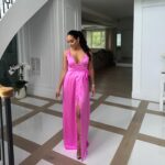 Melissa Gorga Instagram - Pink is my thanggggg 💕 Out tonight for "The Idea of You" movie premiere 🍿 @annehathaway @amazonmgmstudios @primevideo #theideaofyou
