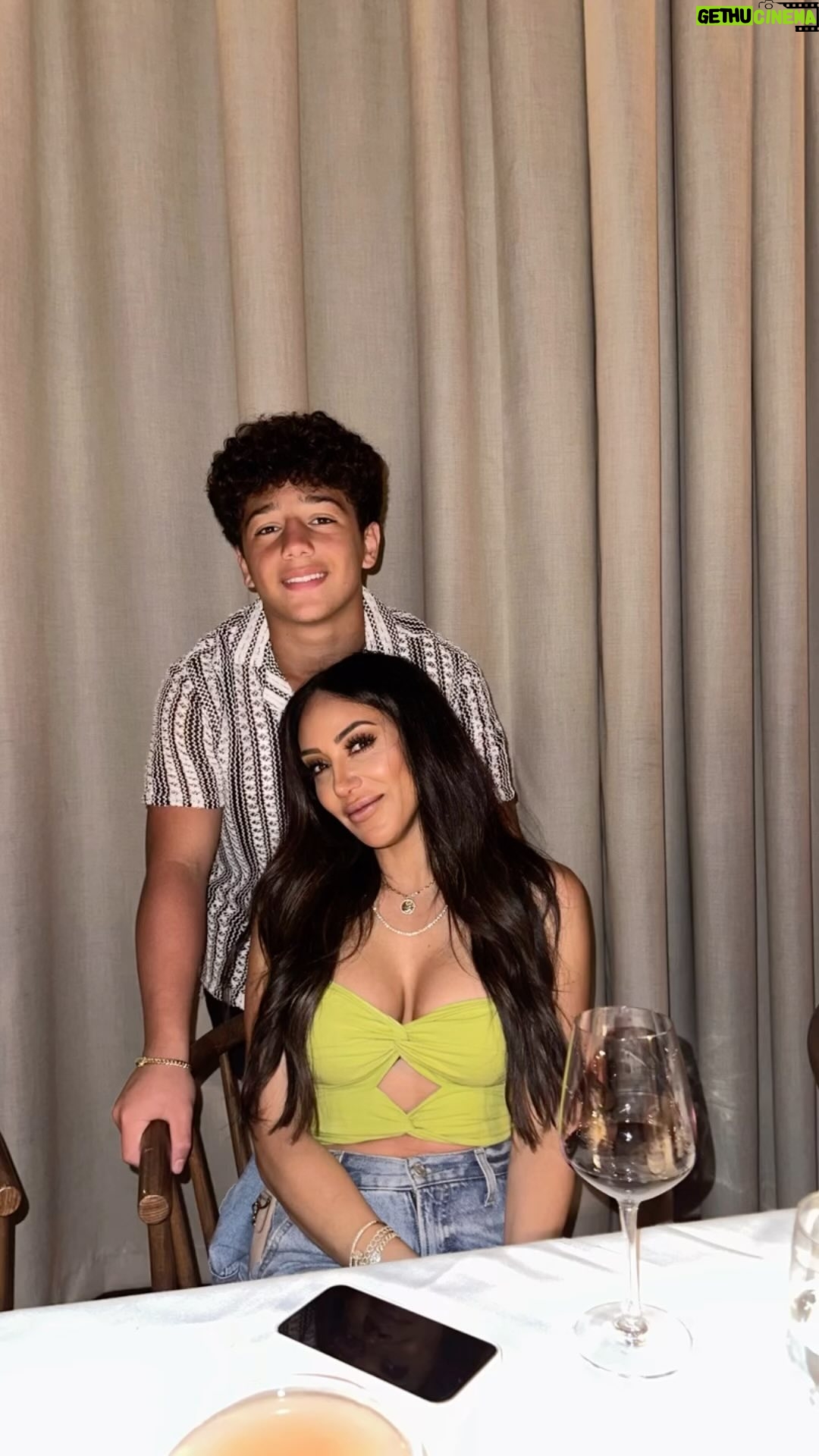 Melissa Gorga Instagram - Happy birthday to my baby🎈@joeygorgajr I can't believe he's 14🥹 We started filming #RHONJ in 2010 the year he was born and you can tell by the videos at the end of this that he loved being in front of the cameras from day one 🎥 🤣 #birthdayboy