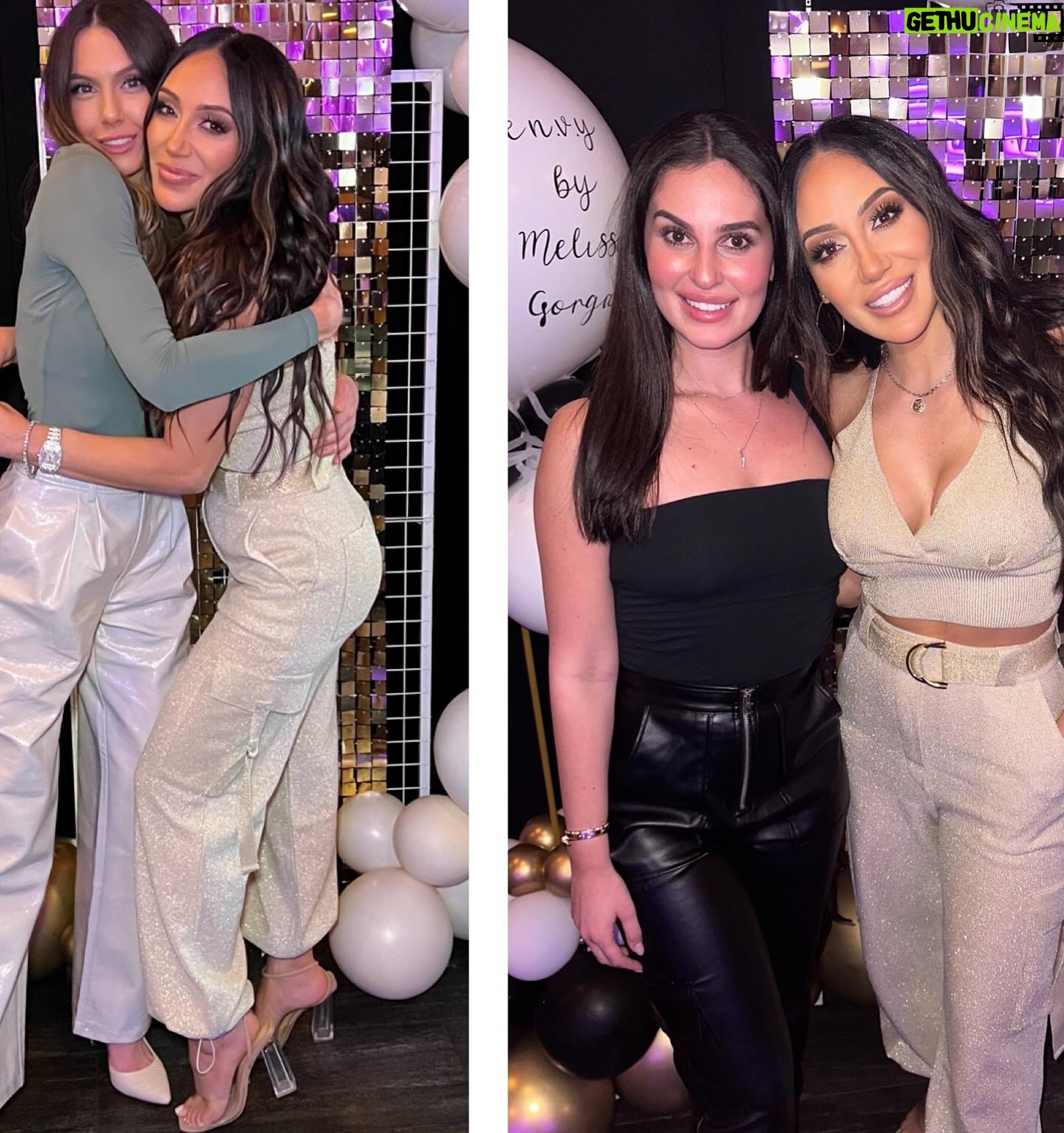 Melissa Gorga Instagram - Welcome to @envybymg Huntington🖤Thank you so much to all of the amazing people that showed up. Including all of my incredible friends I appreciate you more than you know❣️ and shout out to the @theivy for the delicious food & cocktails after🥂❣️#envybymg