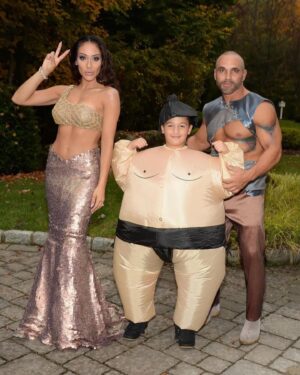 Melissa Gorga Instagram - Halloween is my jam 🎃👻 God I wish they would still let me dress them up 🙃
