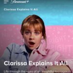 Melissa Joan Hart Instagram - Thanks to my wonderful fans who let other fans know things like this: If you're in the UK and have Sky, then apparently @paramountplus is included with your service which includes most Nickelodeon shows like this funny one you may have heard about in the early 90s. Happy Streaming! #ClarissaExplainsItAll