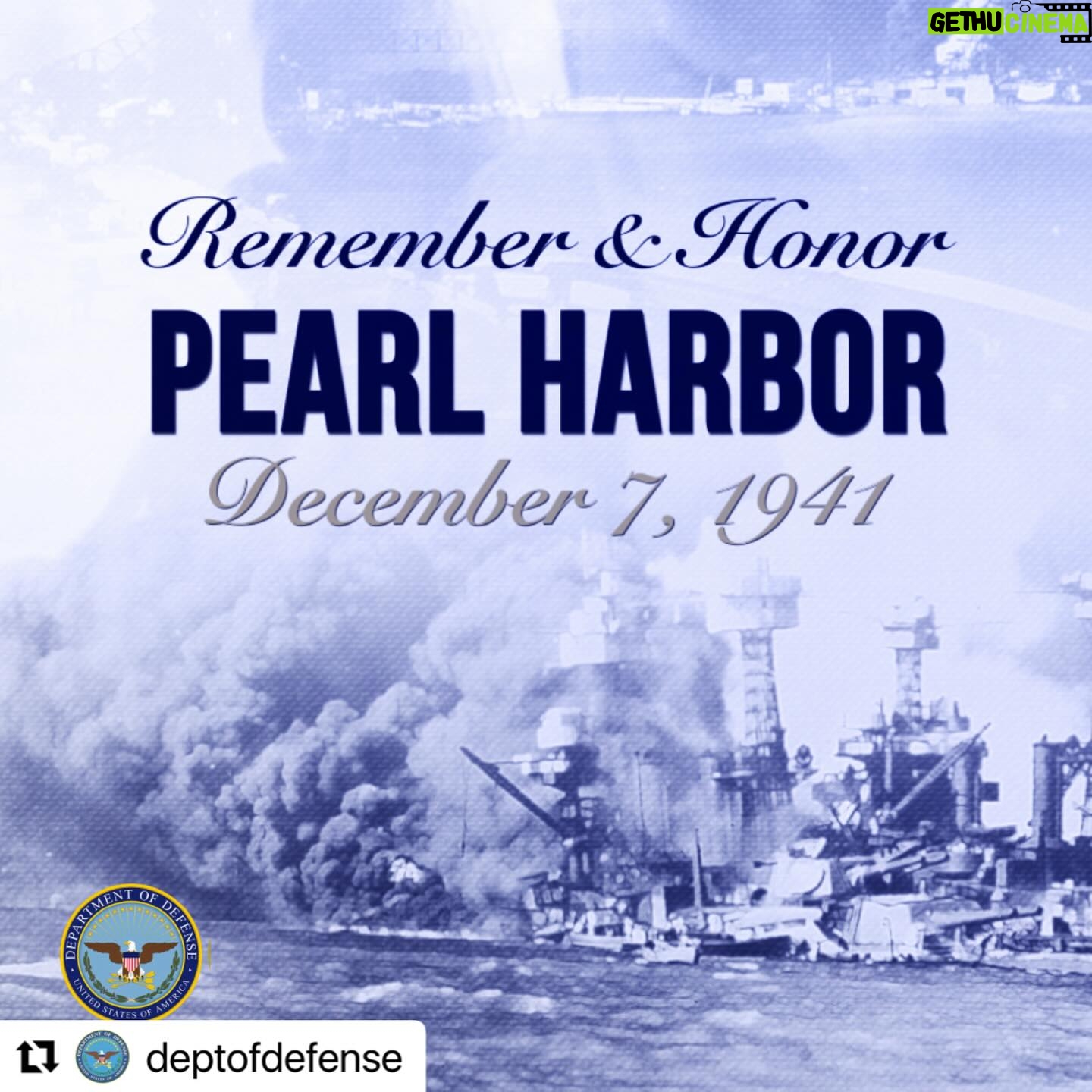 Melissa Joan Hart Instagram - Honoring and remembering all the lives lost and the significance of #PearlHarborDay in our history. God bless all of our service members and God bless America πΊπΈ #Repost @deptofdefense γ»γ»γ» Honoring the lives tragically lost at Pearl Harbor on this Remembrance Day. πΊπΈπΉποΈ Their service and sacrifice shaped our history. Join us in reflecting on their legacy and stand united in remembrance. #PearlHarborDay #NeverForget π·: Defense Media Activity