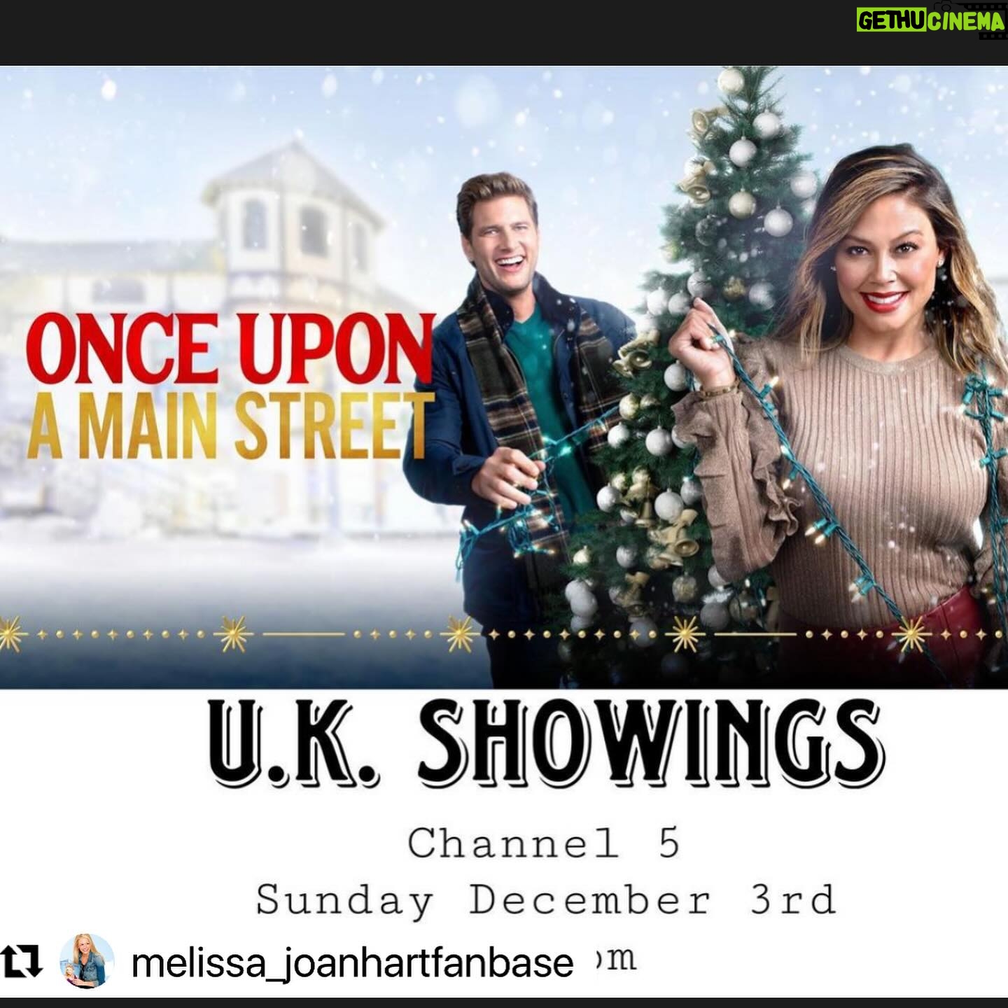 Melissa Joan Hart Instagram - Can we all thank @melissa_joanhartfanbase for letting us know the international info for some of my Christmas movies again?