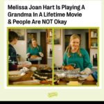 Melissa Joan Hart Instagram – Let me explain….
While I’m proud of my performance in my most recent movie #WouldYouKillForMe, I couldn’t  be more flattered that people don’t think of me as a grandmother (no matter how possible it is at the age of 47). It’s also refreshing to go viral for my work and not something controversial. 
I guess now Clarissa can Explain AARP or play the Middle-Aged Witch.