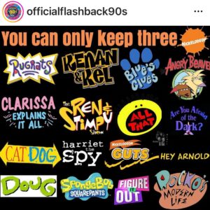 Melissa Joan Hart Instagram - Ren and Stimpy
All That 
And......... hmmmm. 
(Anyone else remember Round House?? I loved that show) #nickelodeon #90skid @officialflashback90s