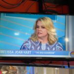 Melissa Joan Hart Instagram - This is how you spend 42 hours in New York City! Start with the @TODAY Show (meet @billyidol ) , do some press for your new movie (#TheBadGuardian on @lifetimetv May 18th) and @worldvisionusa philanthropy, have ice cream on the Central Park carousel with your sis, babysit your niece with roomservice and watching #IsItCake @netflix and end with the @Variety #PowerWomensLuncheon as you head to the airport wearing your dress and heels!