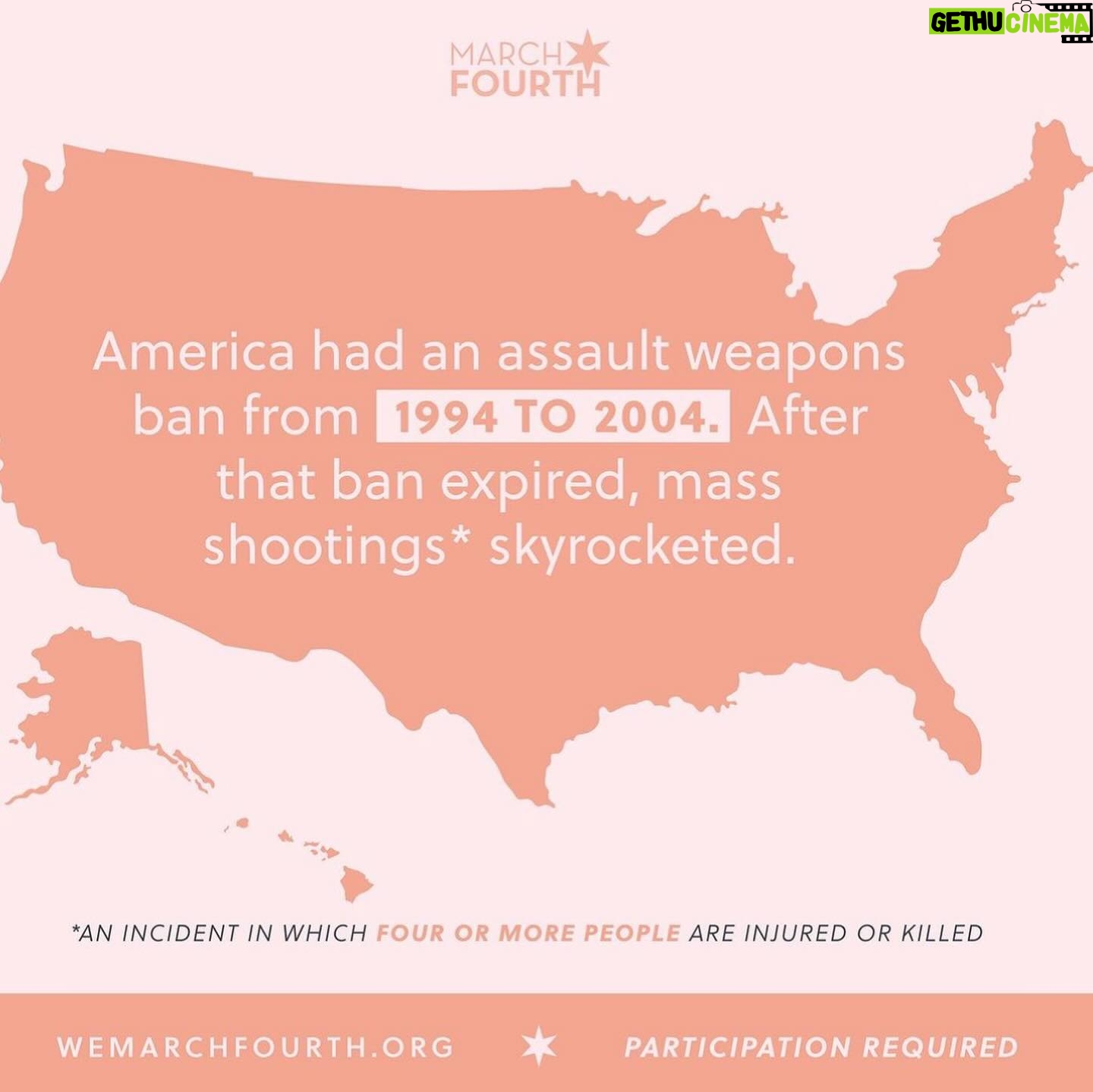 Melissa Joan Hart Instagram - Today is @march_fourth_ !! Did you know that guns are the #1 killer of kids in our country? Over cancer and car accidents!!! Check them out and get involved if you can. Let's work together to #SaveOurKids and reinstate the #AssualtWeaponsBan