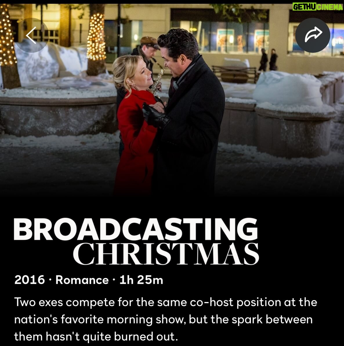 Melissa Joan Hart Instagram - Now showing on @peacock. #BroadcastingChristmas with @deuces1966 @jackeeharry @cynthiagibb14