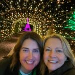 Melissa Joan Hart Instagram - My happy place during the season of lights.... @cheekwood with my girl @brooke_b_nicholson. Lights, camera and spiked hot coco is all we need.