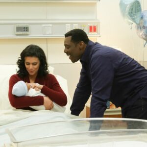 Melissa Ponzio Instagram - #CallOut #ChicagoFire ::: may I remind you of #Donna giving birth on a fire truck with #ChiefBoden right by her side…to the most perfect baby boy #Terrance…what a wild ride that was! @nbconechicago